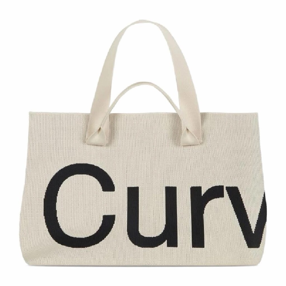 Curves by Sean Brown Almond tote